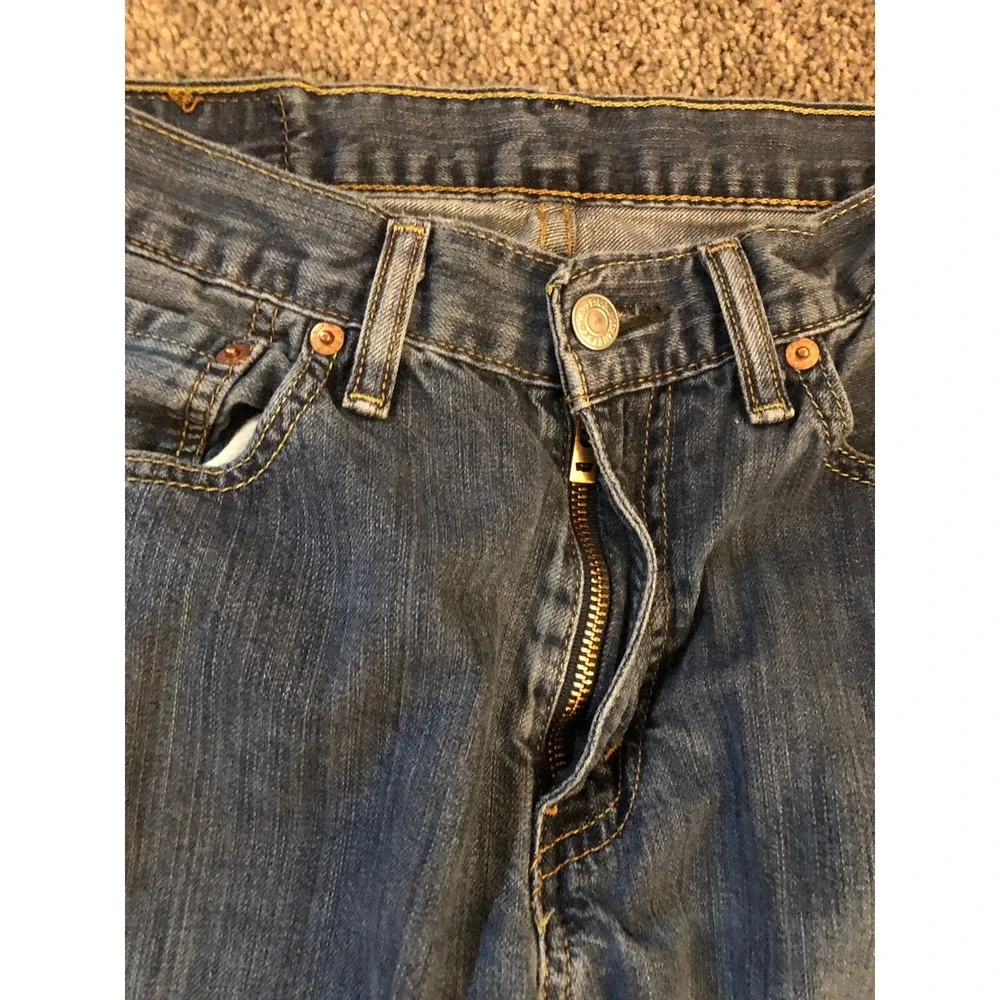 Levi's 514 - Men's - Straight -  Jeans Size 30x30 - Blue - Zipper Fly